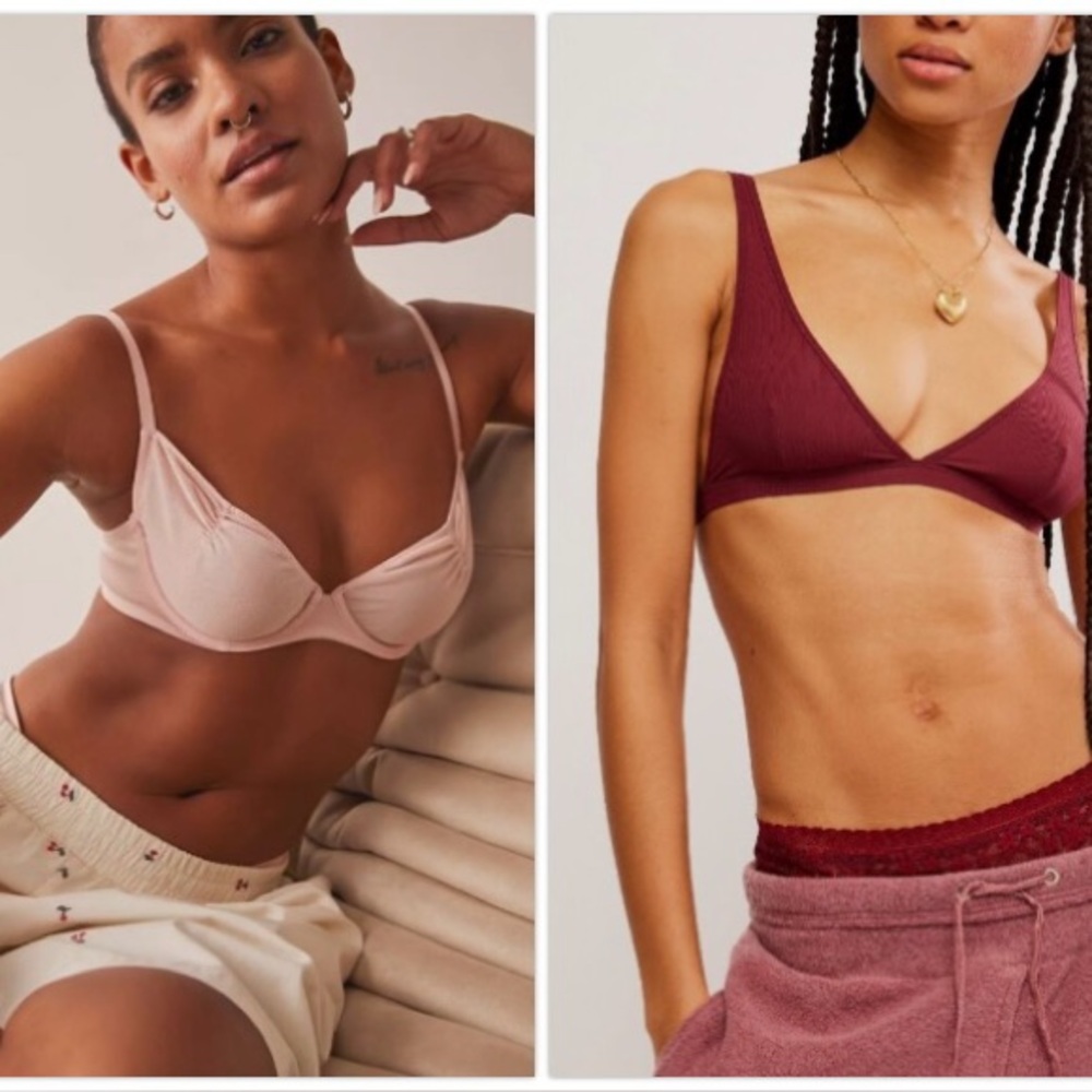 NWT Free People Bra Bundle Set of 2 Size Medium